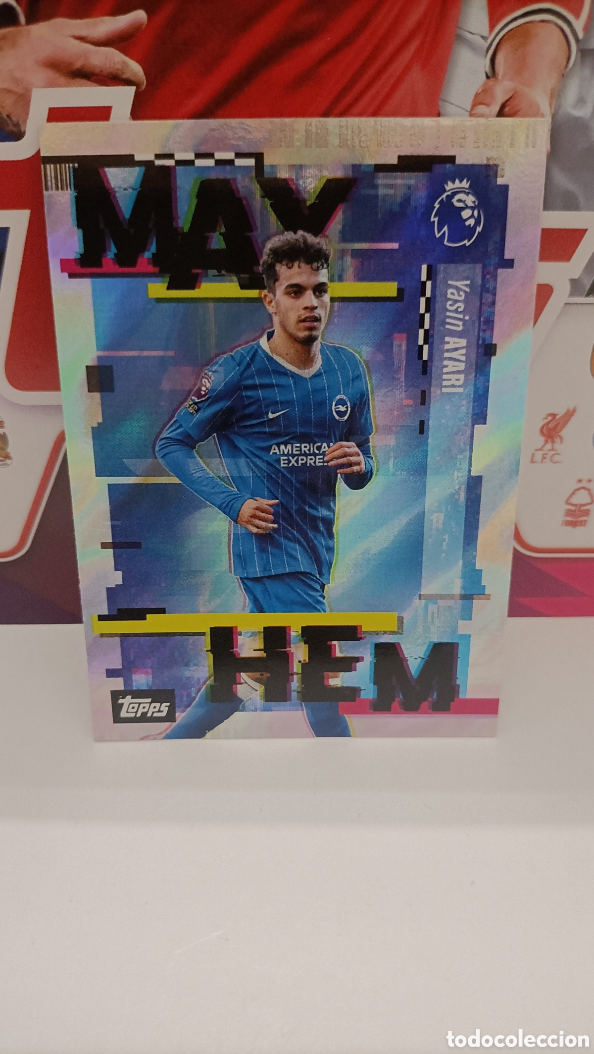 Figurine di Calcio: Ayari (Brighton) MayhemTopps Premier League 26/27