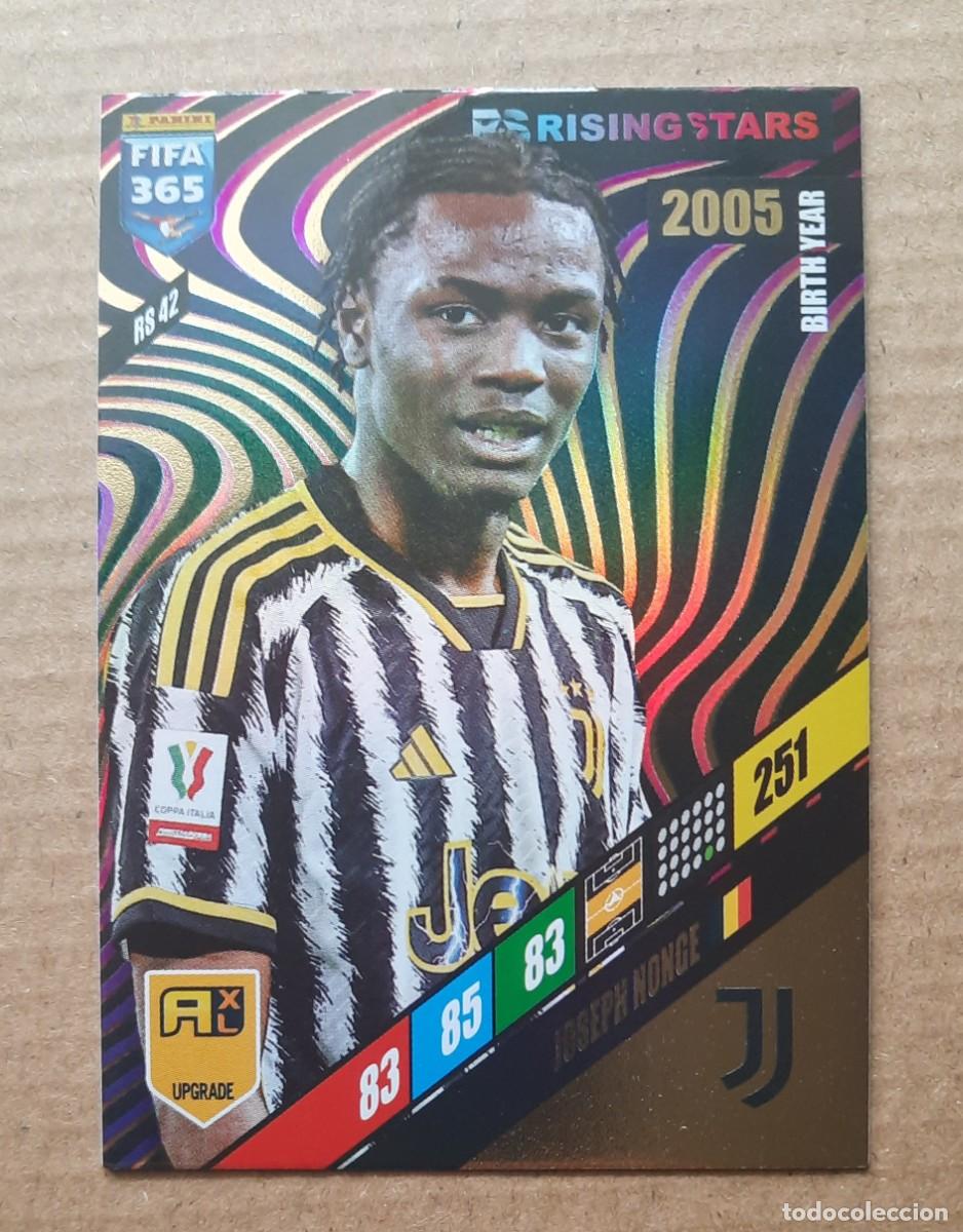 Cartes &agrave; collectionner de Football: Rising Star Joseph Nonge #RS42 Juventus 2024