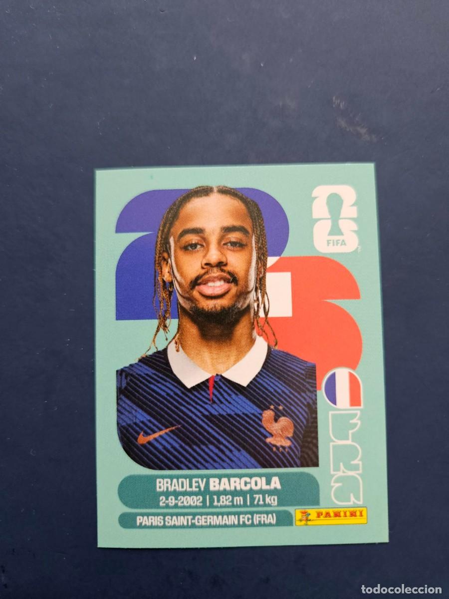 Figurine di Calcio: FRA 16 BRADLEY BARCOLA FRANCIA FIFA WORLD CUP MUNDIAL 26 2026 SIN PEGAR NUNCA PEGADO