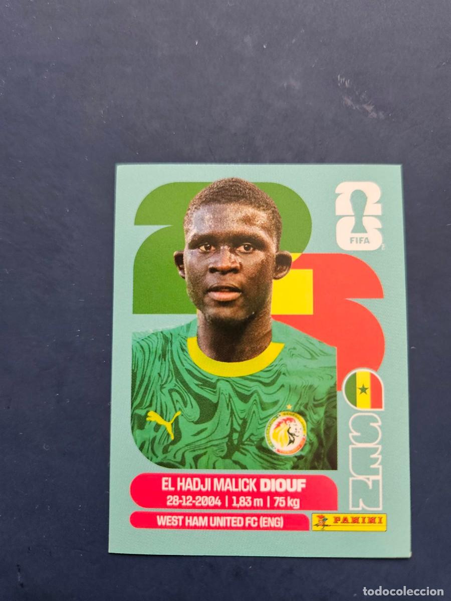 Figurine di Calcio: SEN 7 EL HADJI MALICK DIOUF SENEGAL FIFA WORLD CUP MUNDIAL 26 2026 SIN PEGAR NUNCA PEGADO