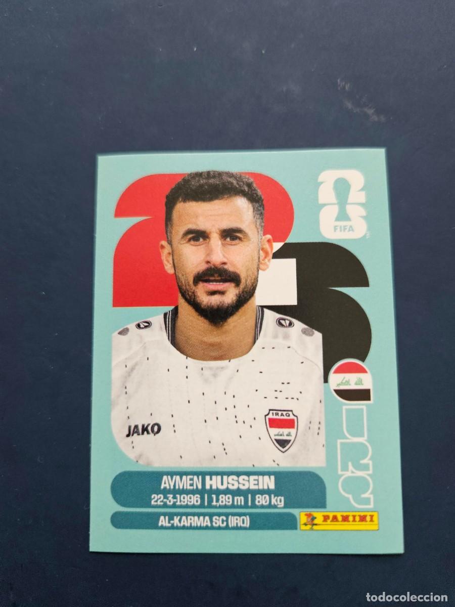 Figurine di Calcio: IRQ 19 AYMEN HUSSEIN IRAQ IRAK FIFA WORLD CUP MUNDIAL 26 2026 SIN PEGAR NUNCA PEGADO