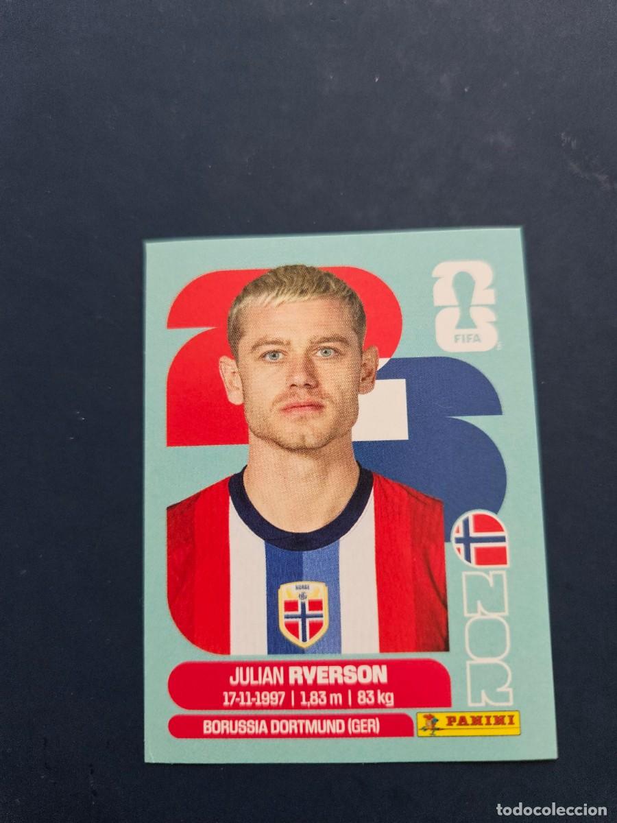 Figurine di Calcio: NOR 3 JULIAN RYERSON NORUEGA FIFA WORLD CUP MUNDIAL 26 2026 SIN PEGAR NUNCA PEGADO