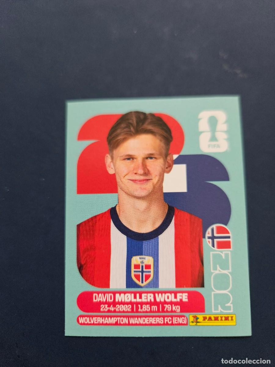 Figurine di Calcio: NOR 7 DAVID MOLLER WOLFE NORUEGA FIFA WORLD CUP MUNDIAL 26 2026 SIN PEGAR NUNCA PEGADO