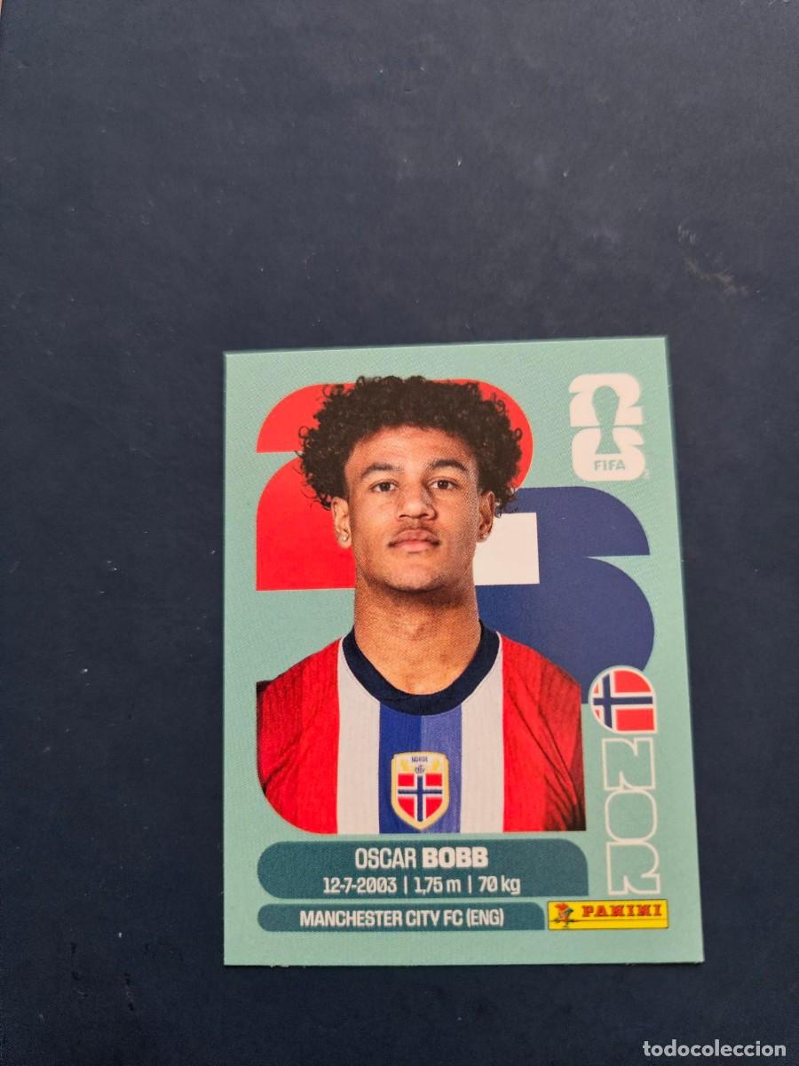 Figurine di Calcio: NOR 20 OSCAR BOBB NORUEGA FIFA WORLD CUP MUNDIAL 26 2026 SIN PEGAR NUNCA PEGADO