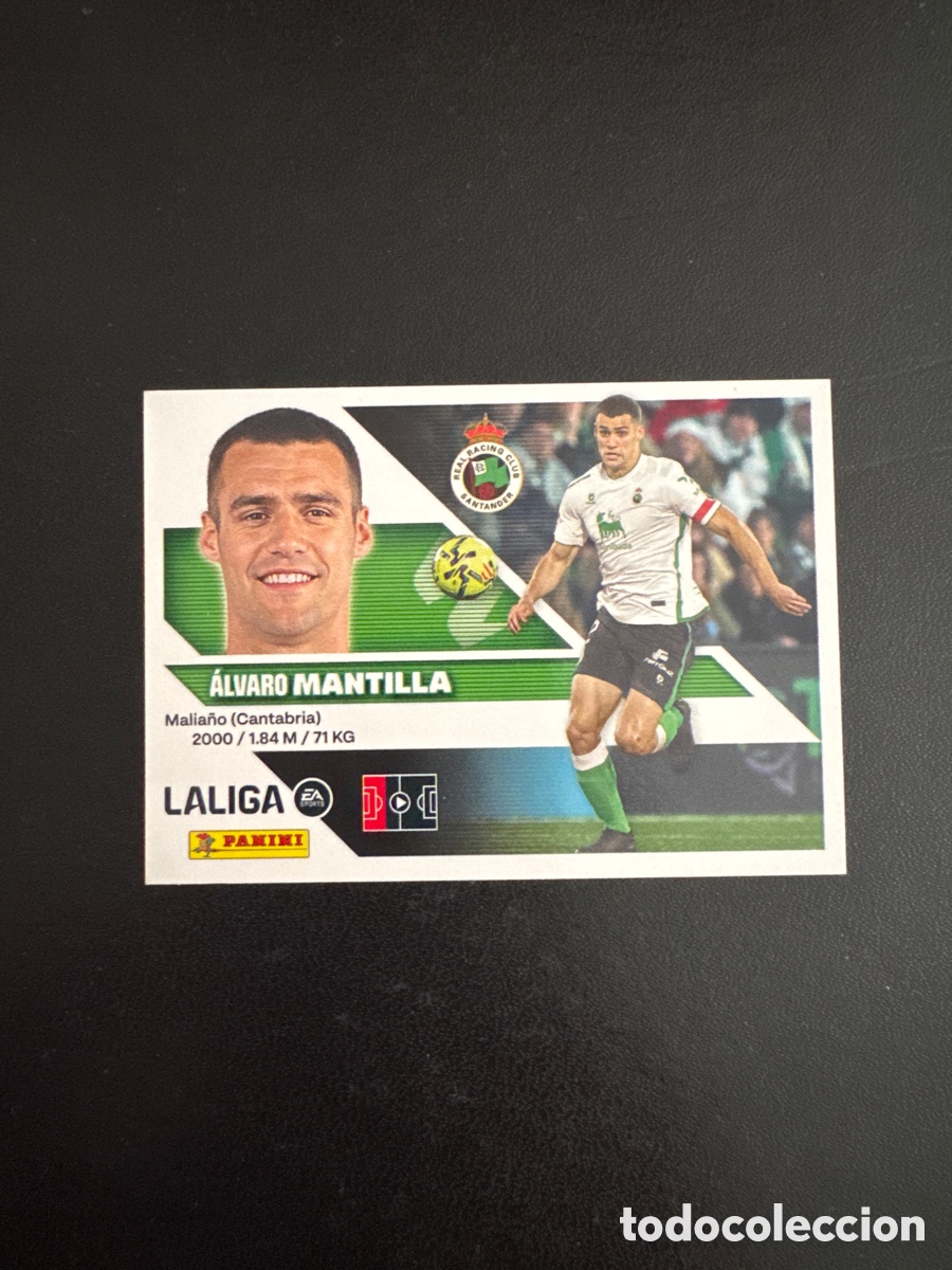 Cromos de f&uacute;tbol: MANTILLA RACING DE SANTANDER NUMERO 5 LIGA ESTE 2026 2027