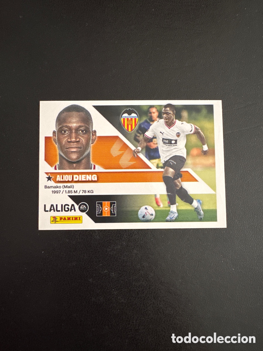 Cromos de f&uacute;tbol: DIENG VALENCIA NUMERO 16 BIS COLOCA LIGA ESTE 2026 2027