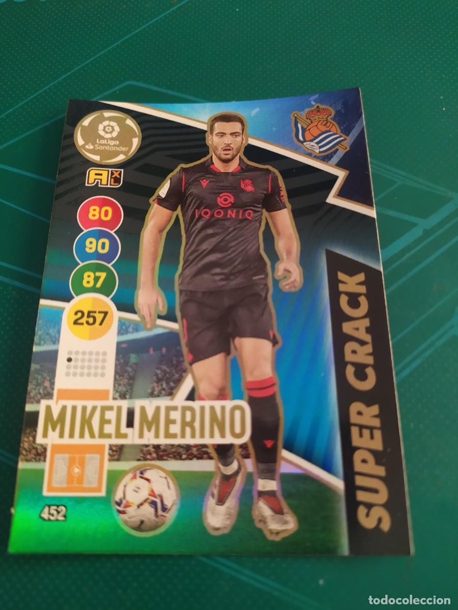 Football Stickers: 1 CROMO FICHA PANINI ADRENALYN 20-21 2020-2021 REAL SOCIEDAD 452 MIKEL MERINO ( SUPER CRACK