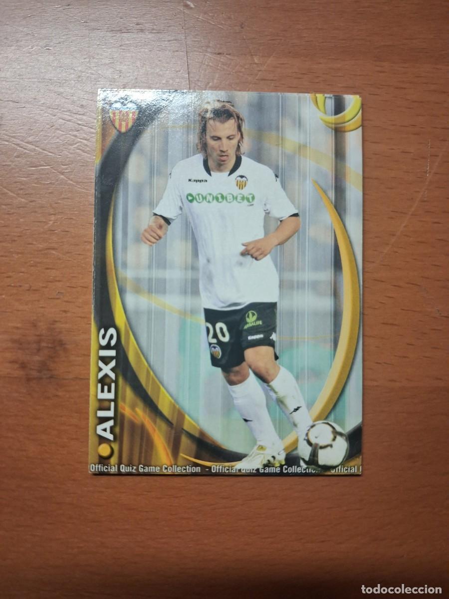 Figurine di Calcio: Mundicromo Official Quiz Game Collection 2010 2011 Valencia CF 64 Alexis