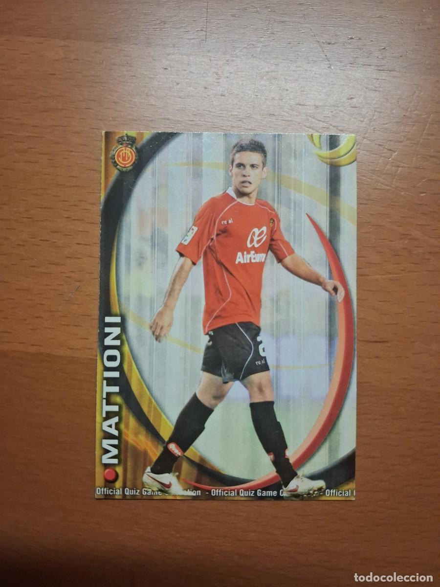 Football Stickers: Mundicromo Official Quiz Game Collection 2010 2011 RCD Mallorca 114 Mattioni