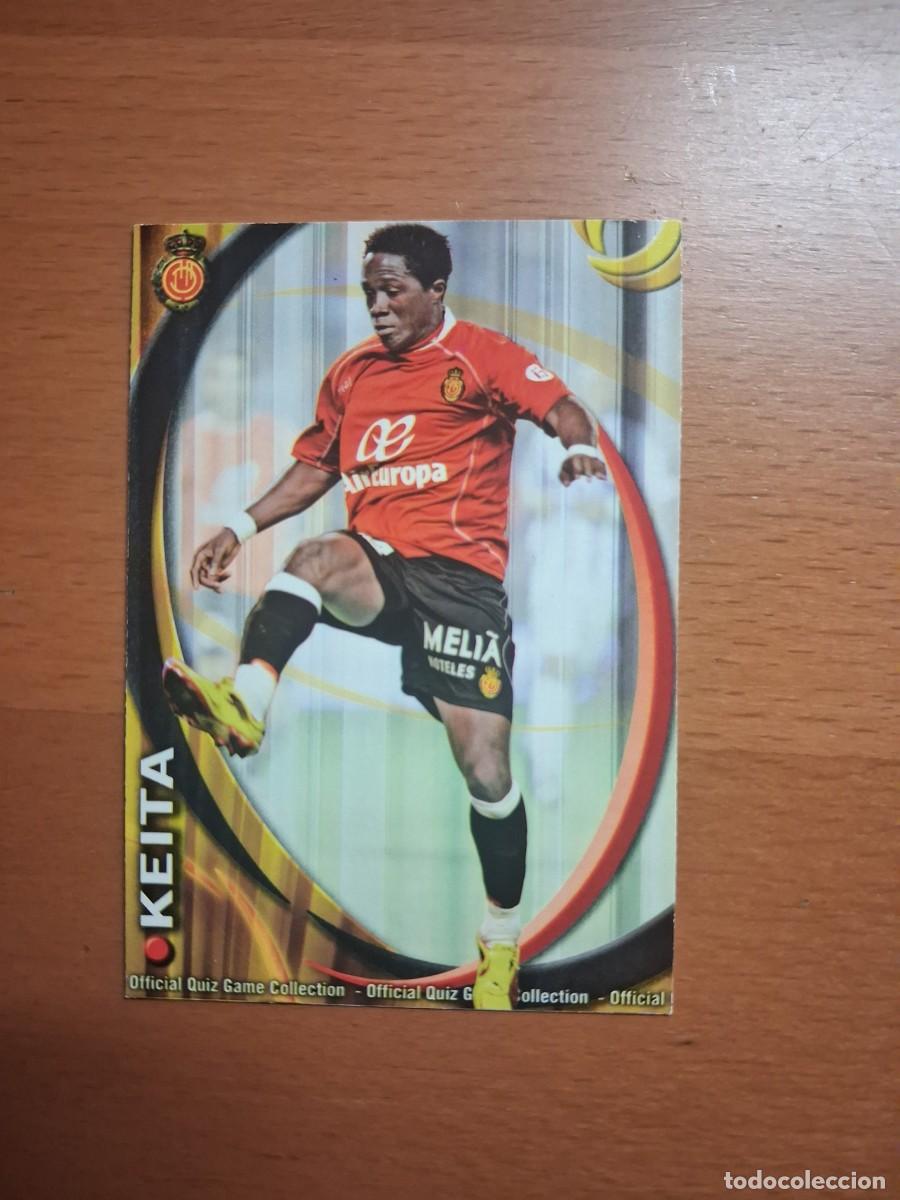 Football Stickers: Mundicromo Official Quiz Game Collection 2010 2011 RCD Mallorca 127 Keita
