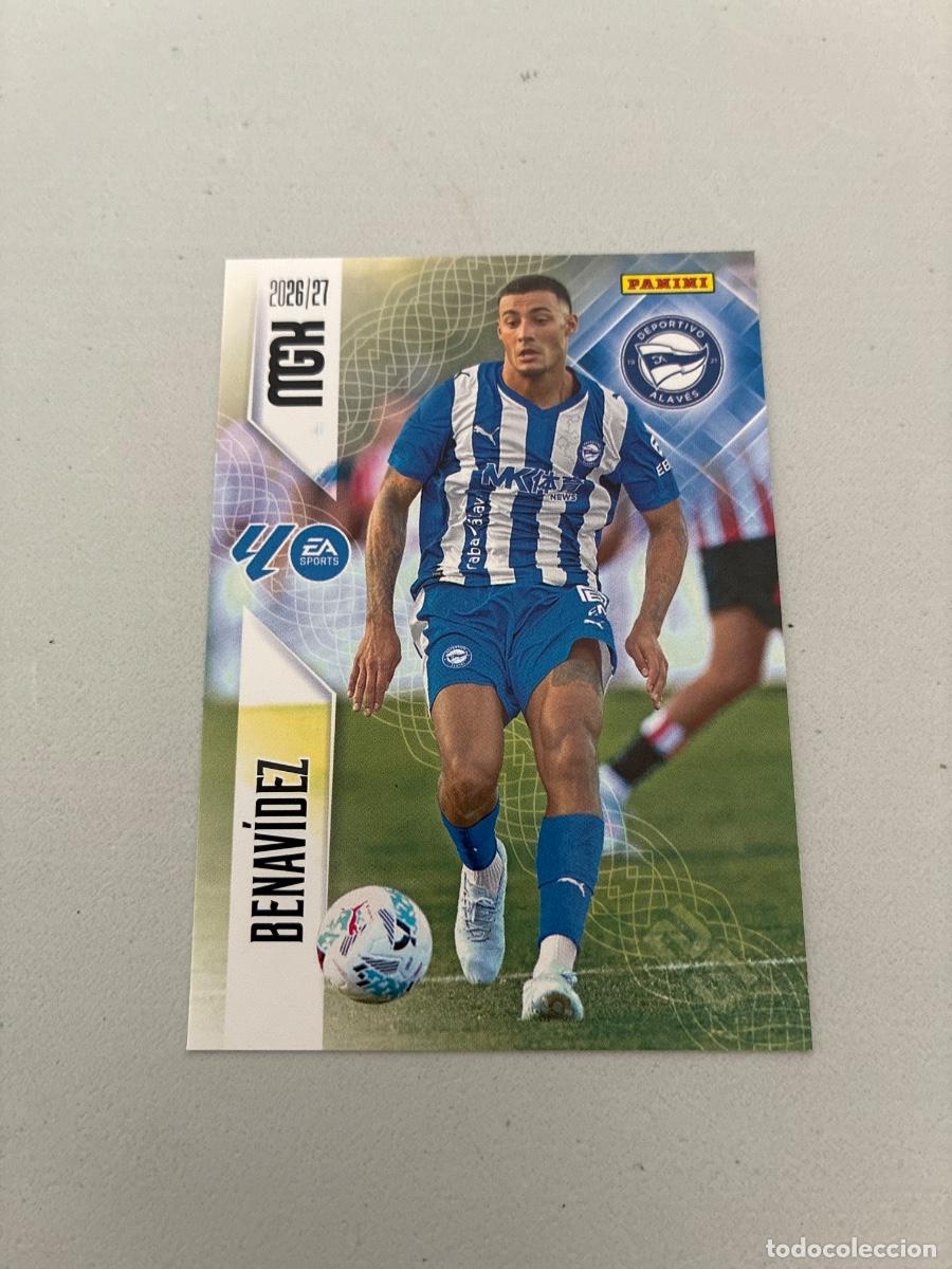 Football Stickers: 27 BENAVIDEZ ALAV&Eacute;S MEGACRACKS 2026 2027