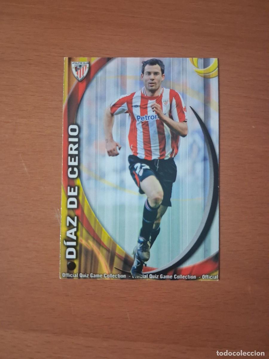 Cromos de f&uacute;tbol: Mundicromo Official Quiz Game Collection 2010 2011 Athletic Club 207 Diaz de Cerio
