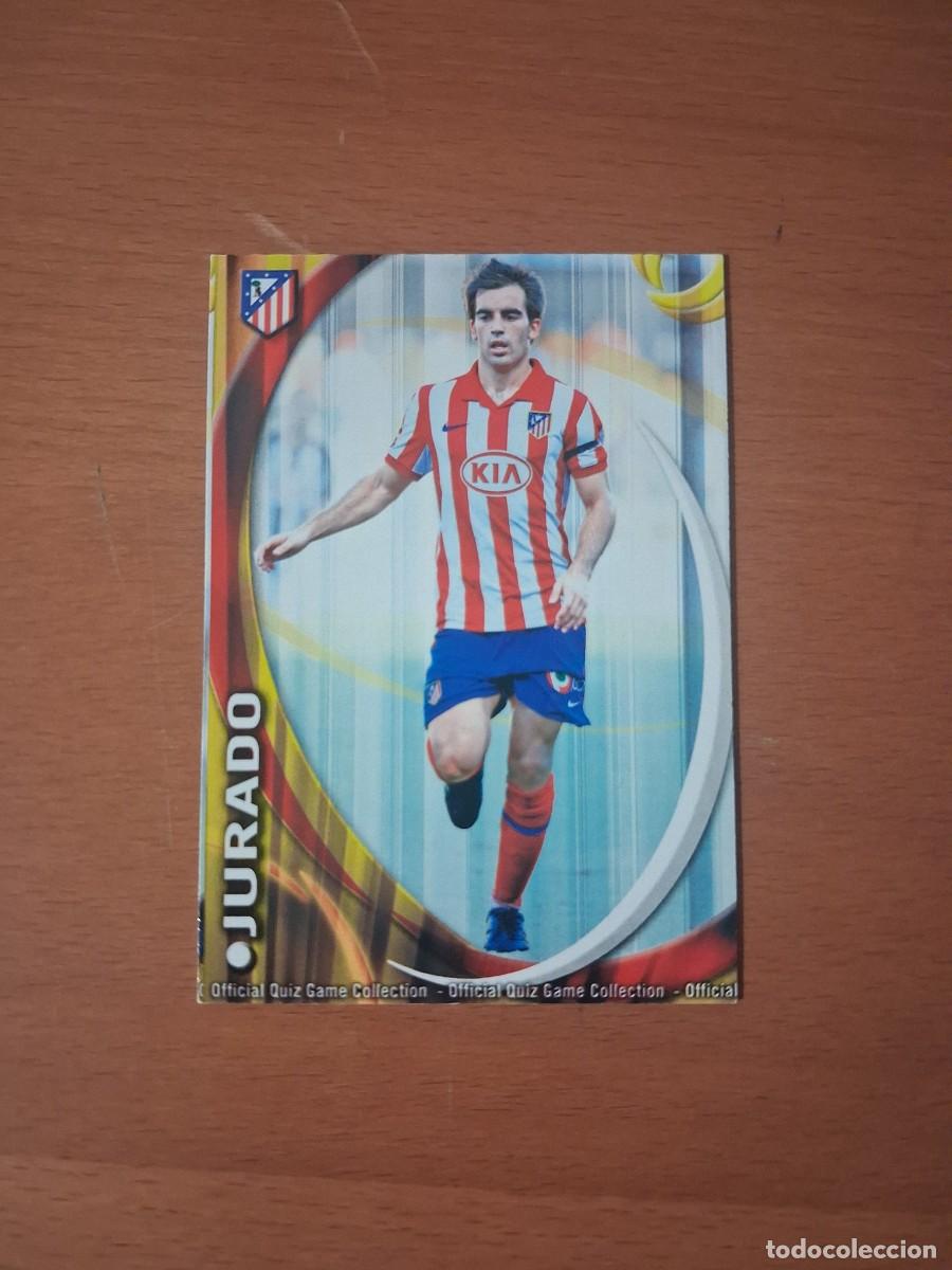 Cromos de f&uacute;tbol: Mundicromo Official Quiz Game Collection 2010 2011 Atletico de Madrid 230 Jurado