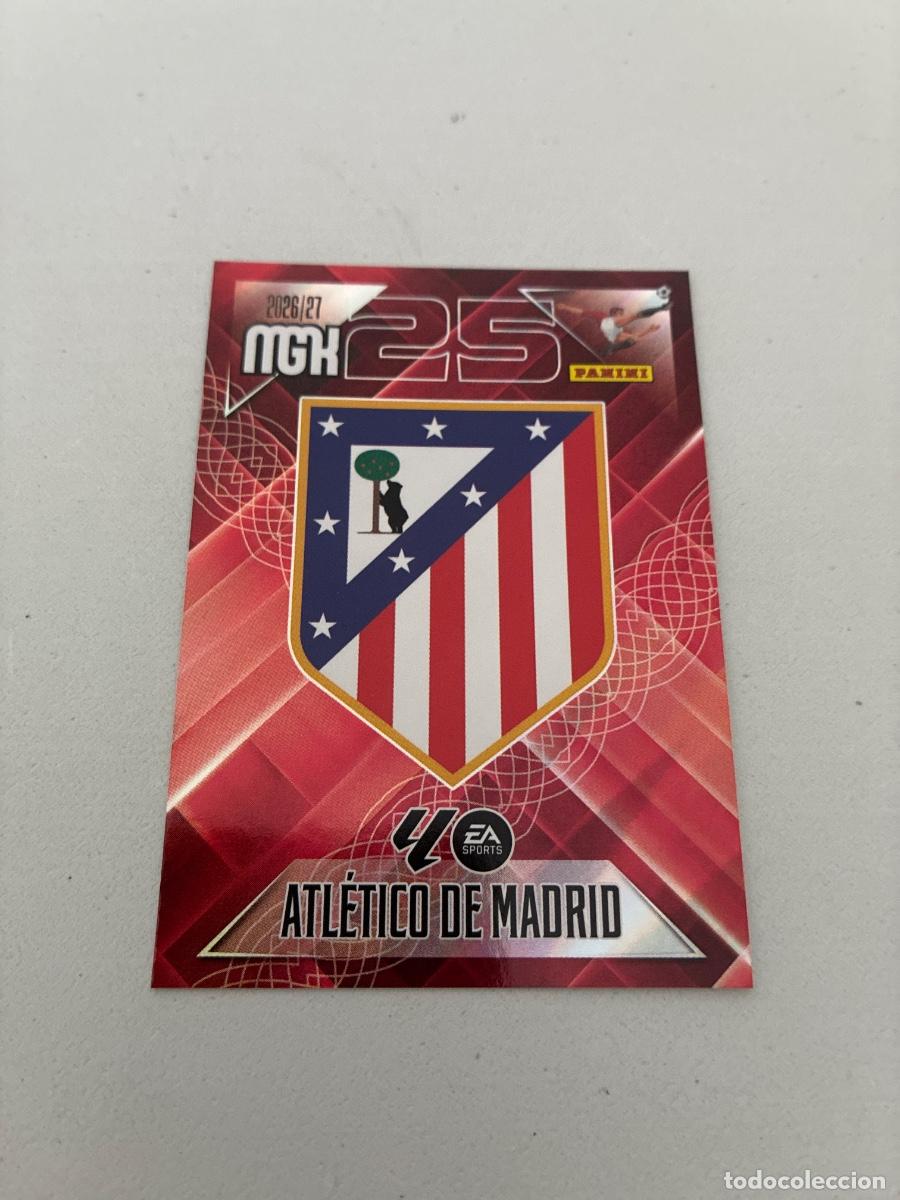 Fu&szlig;ball-Sticker: 55 ESCUDO ATL&Eacute;TICO MADRID MEGACRACKS 2026 2027