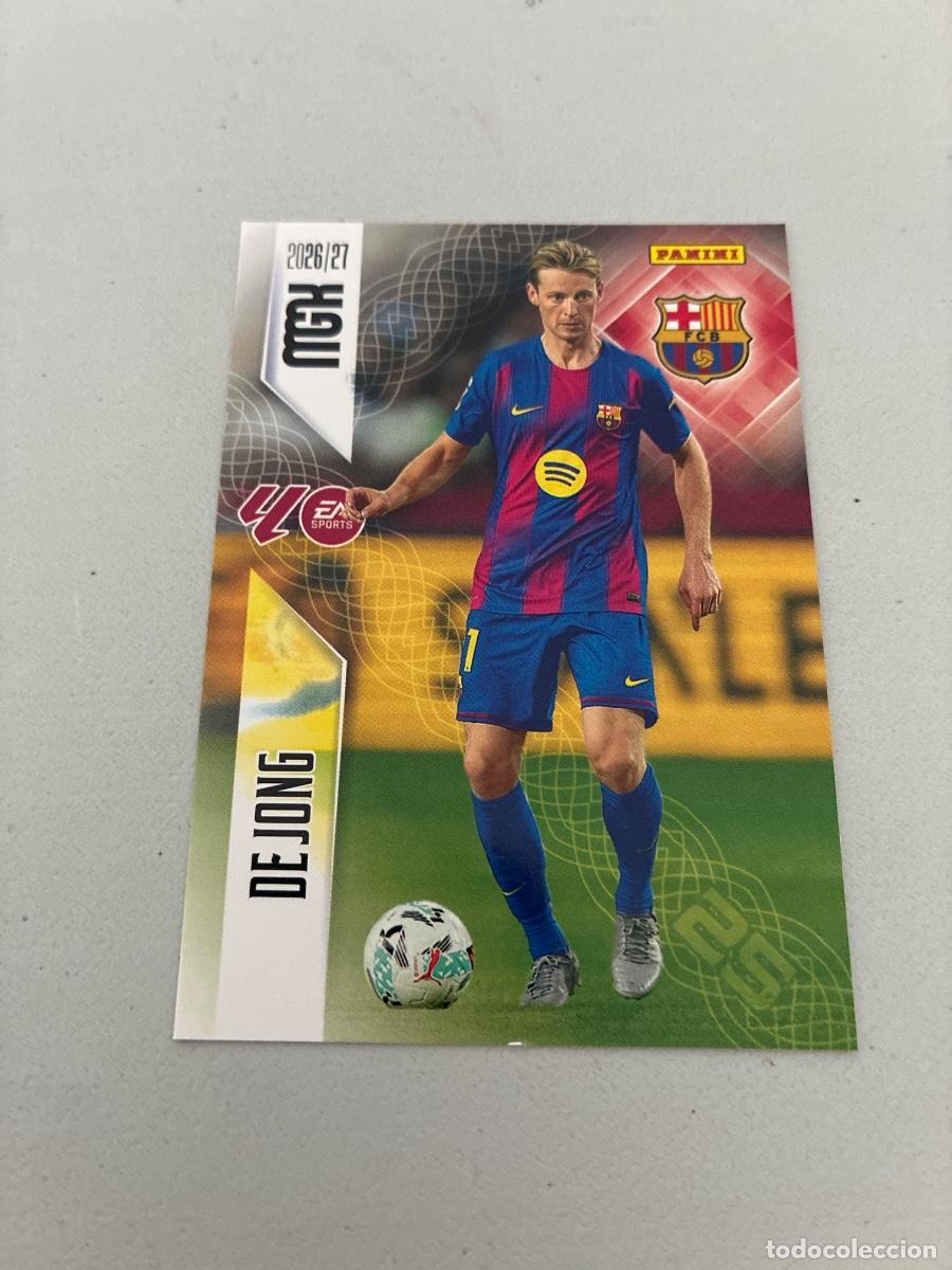 Fu&szlig;ball-Sticker: 82 DE JONG BARCELONA MEGACRACKS 2026 2027