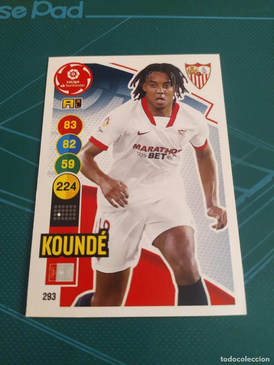 Football Stickers: 1 CROMO FICHA PANINI ADRENALYN 20-21 2020-2021 SEVILLA C.F 293 KOUNDE