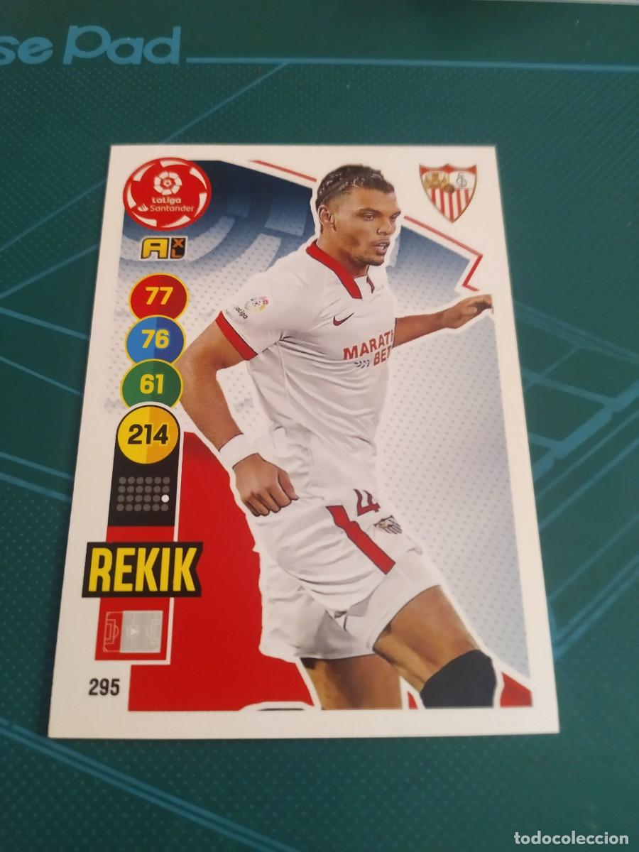 Football Stickers: 1 CROMO FICHA PANINI ADRENALYN 20-21 2020-2021 SEVILLA C.F 295 REKIK