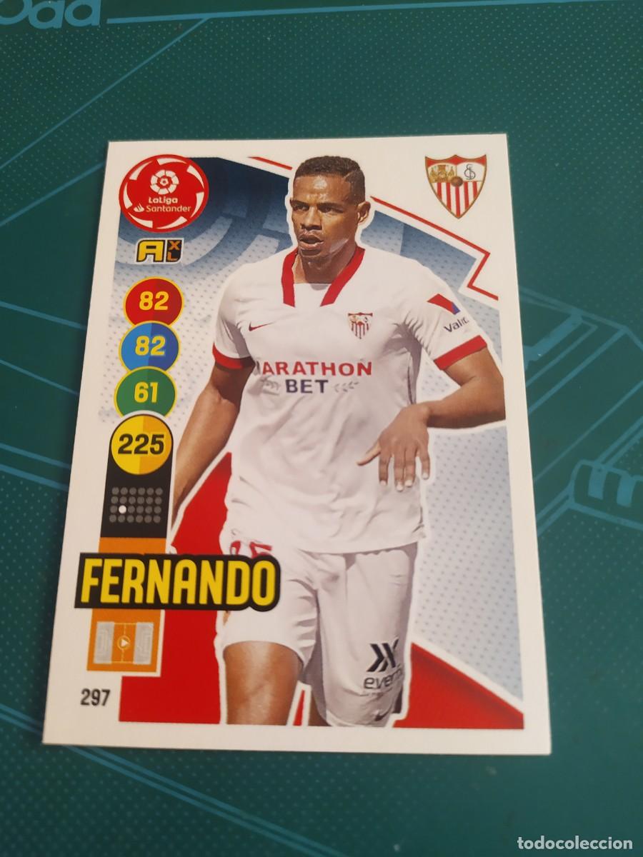 Football Stickers: 1 CROMO FICHA PANINI ADRENALYN 20-21 2020-2021 SEVILLA C.F 297 FERNANDO