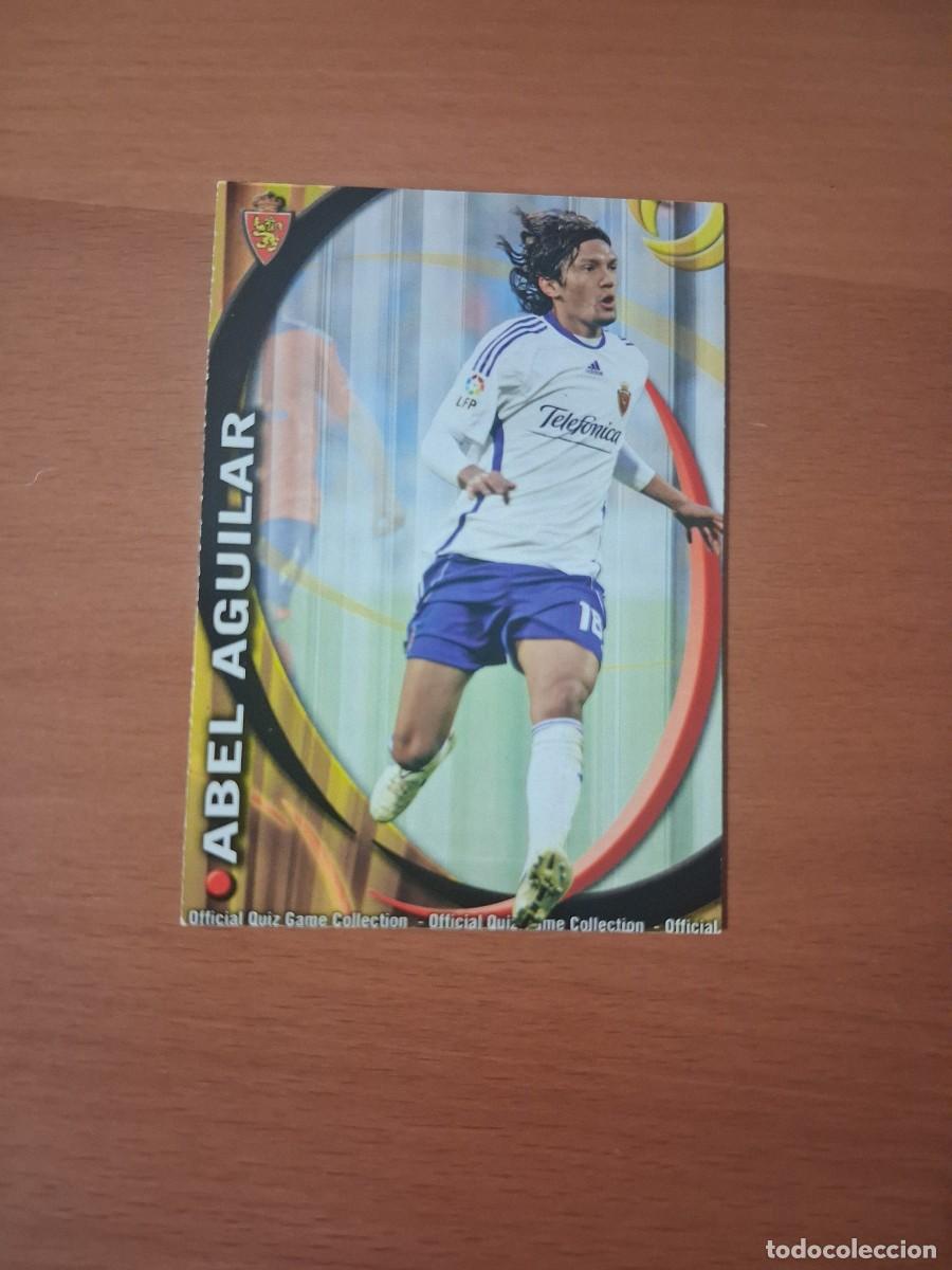 Football Stickers: Mundicromo Official Quiz Game Collection 2010 2011 Real Zaragoza 362 Abel Aguilar