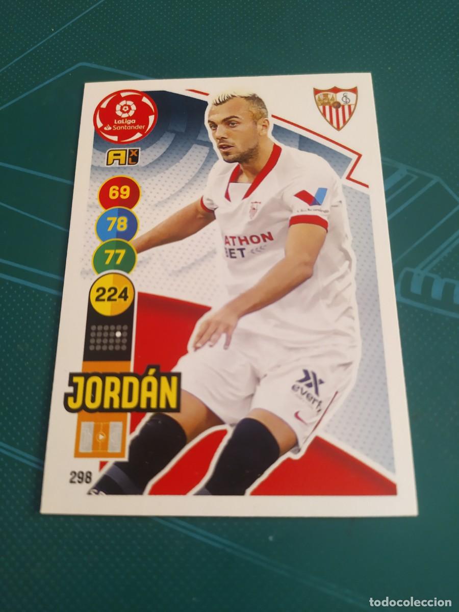 Football Stickers: 1 CROMO FICHA PANINI ADRENALYN 20-21 2020-2021 SEVILLA C.F 298 JORDAN