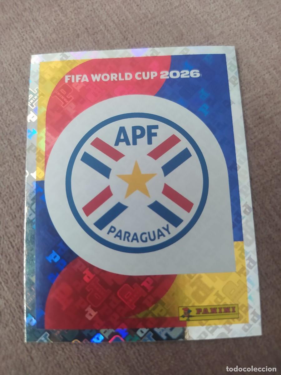 Fu&szlig;ball-Sticker: PAR 01 PAR1 ESCUDO 1 Paraguay Mundial 2026 Panini