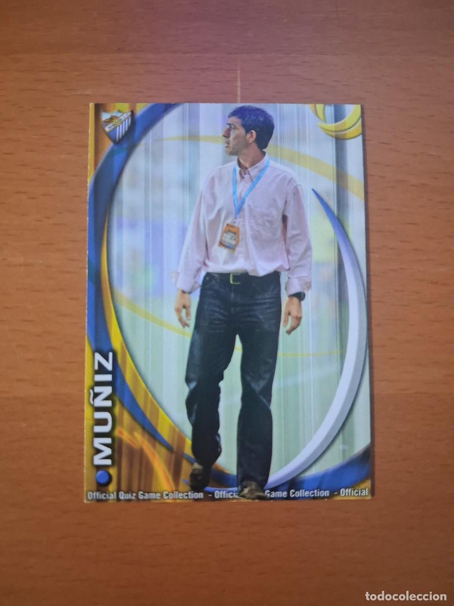 Cartes &agrave; collectionner de Football: Mundicromo Official Quiz Game Collection 2010 2011 Malaga CF 435 Mu&ntilde;iz