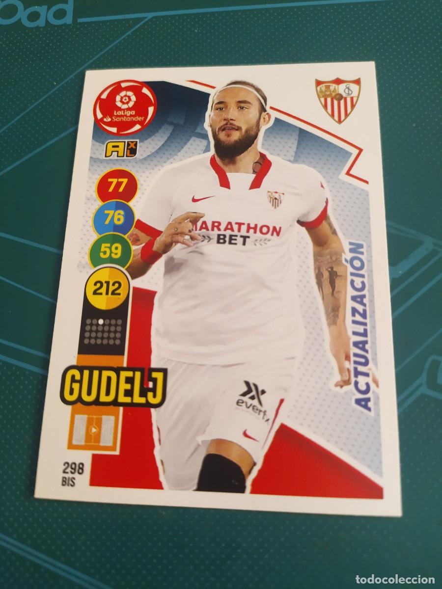 Cartes &agrave; collectionner de Football: 1 CROMO FICHA PANINI ADRENALYN 20-21 2020-2021 SEVILLA C.F 298 bis GUDELJ ( ACTUALIZACI&Oacute;N