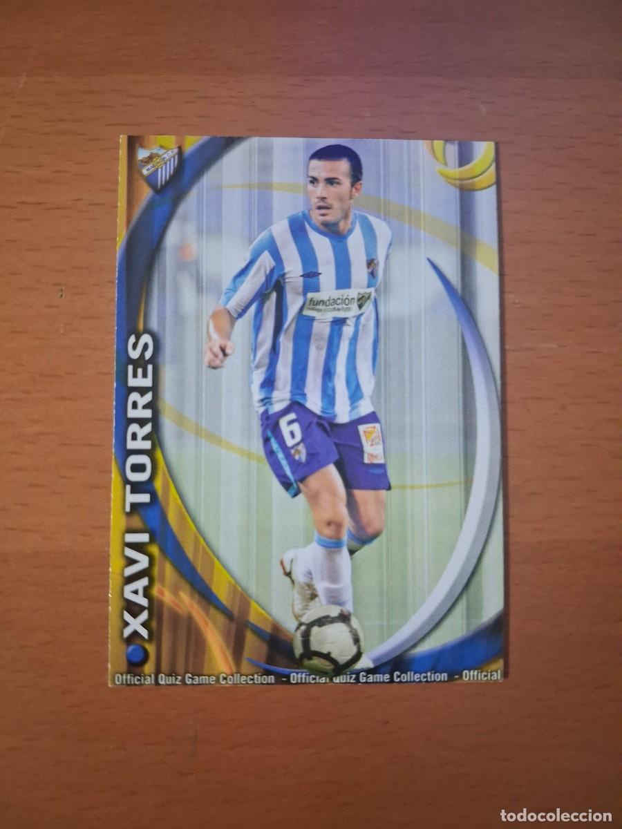Fu&szlig;ball-Sticker: Mundicromo Official Quiz Game Collection 2010 2011 Malaga CF 447 Xavi Torres