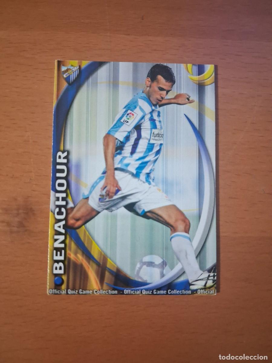 Fu&szlig;ball-Sticker: Mundicromo Official Quiz Game Collection 2010 2011 Malaga CF 449 Benachour