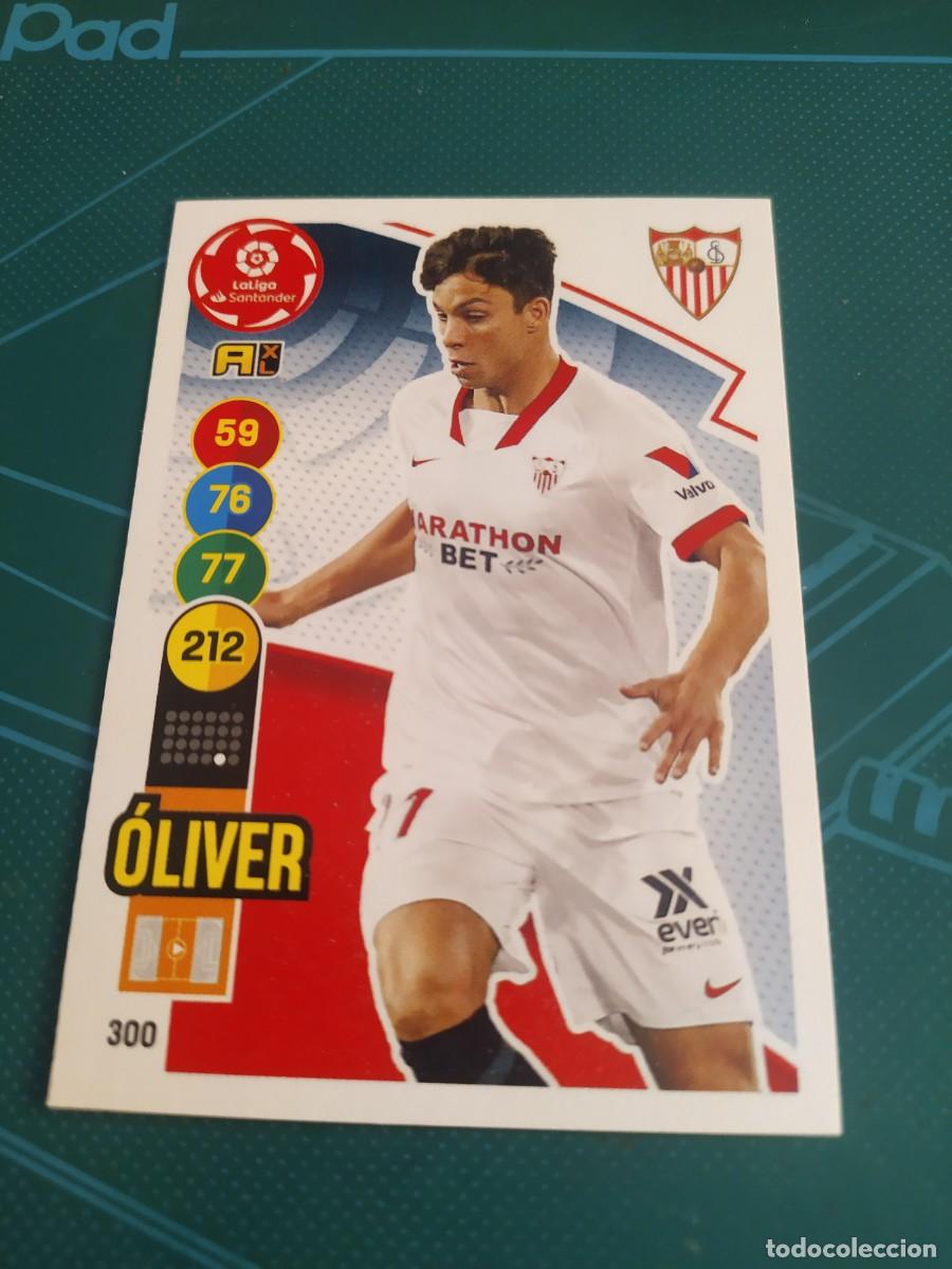 Fu&szlig;ball-Sticker: 1 CROMO FICHA PANINI ADRENALYN 20-21 2020-2021 SEVILLA C.F 300 OLIVER