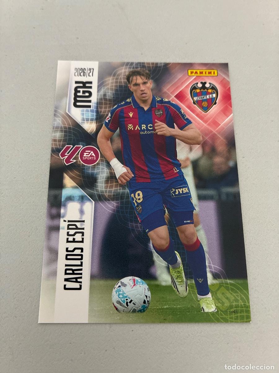 Football Stickers: 215 CARLOS ESP&Iacute; LEVANTE MEGACRACKS 2026 2027