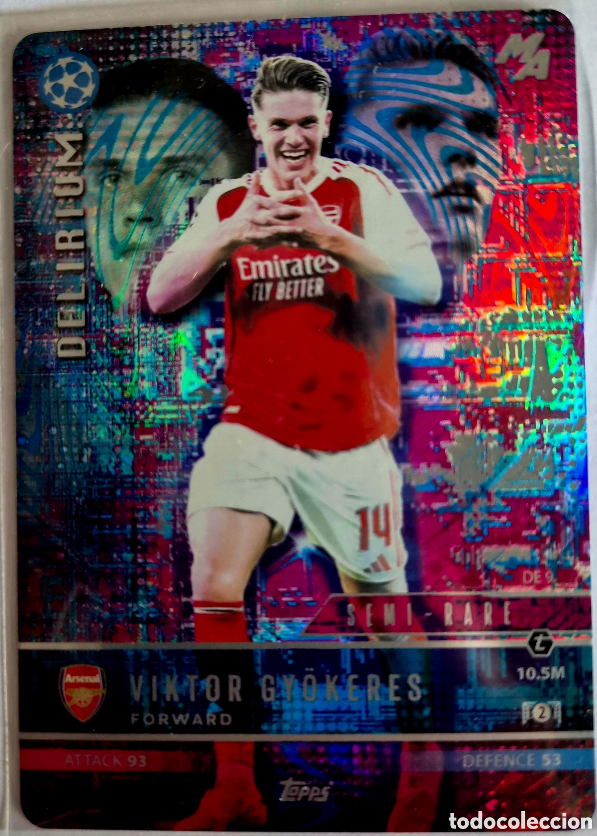 Cartes &agrave; collectionner de Football: Topps Match Attax Madness 25/26 - Viktor Gyokeres