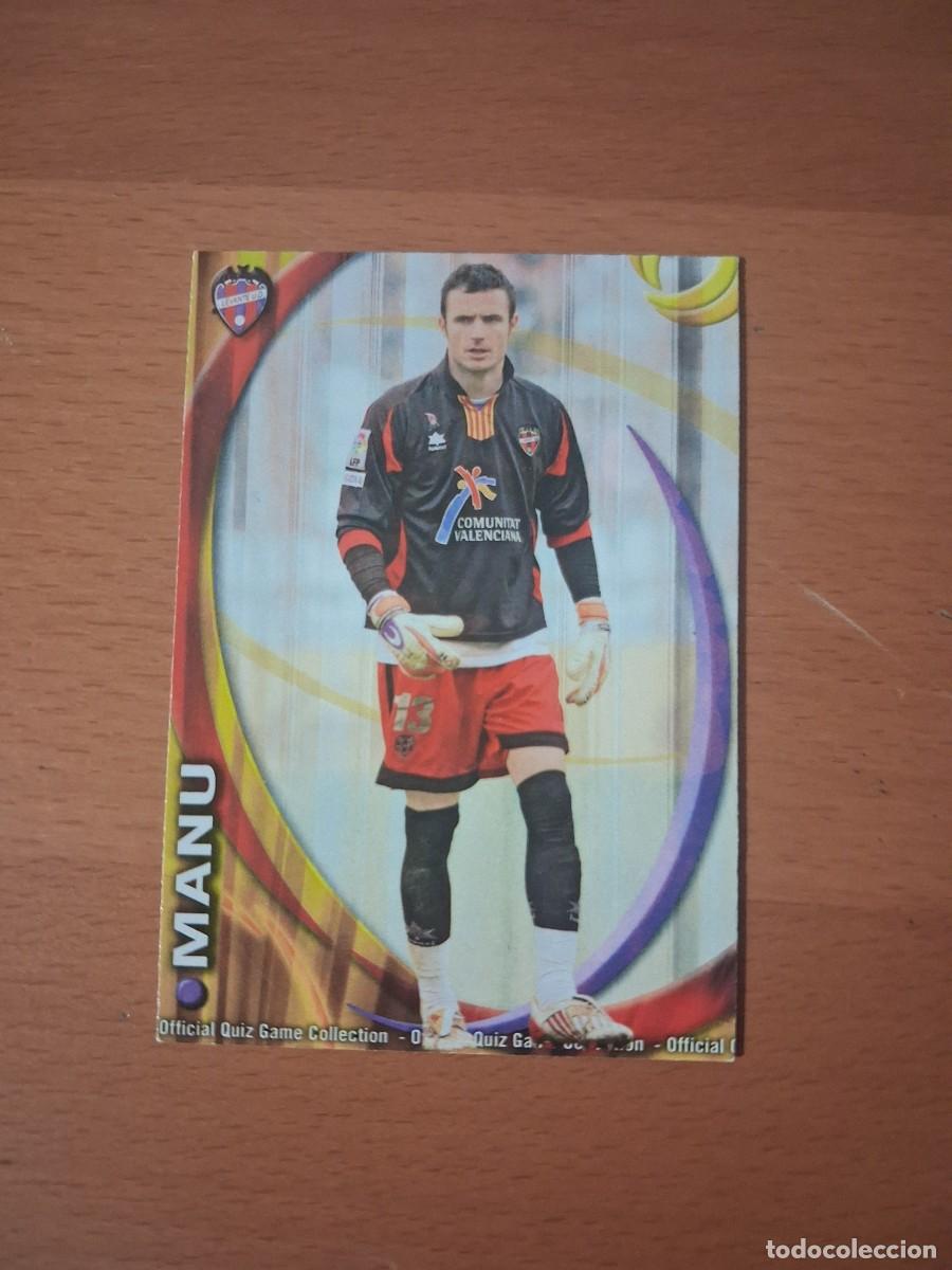 Fu&szlig;ball-Sticker: Mundicromo Official Quiz Game Collection 2010 2011 Levante UD 517 Manu
