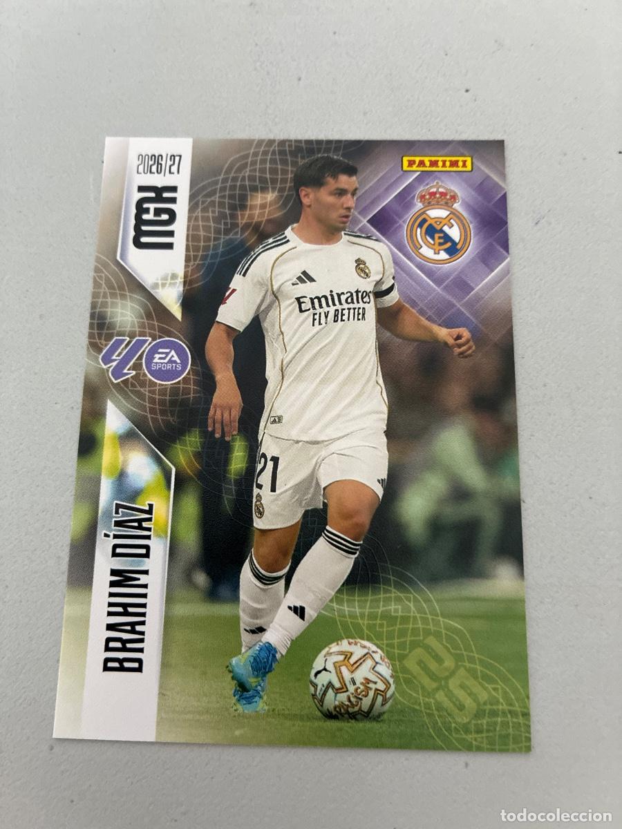 Fu&szlig;ball-Sticker: 230 BRAHIM DIAZ REAL MADRID MEGACRACKS 2026 2027