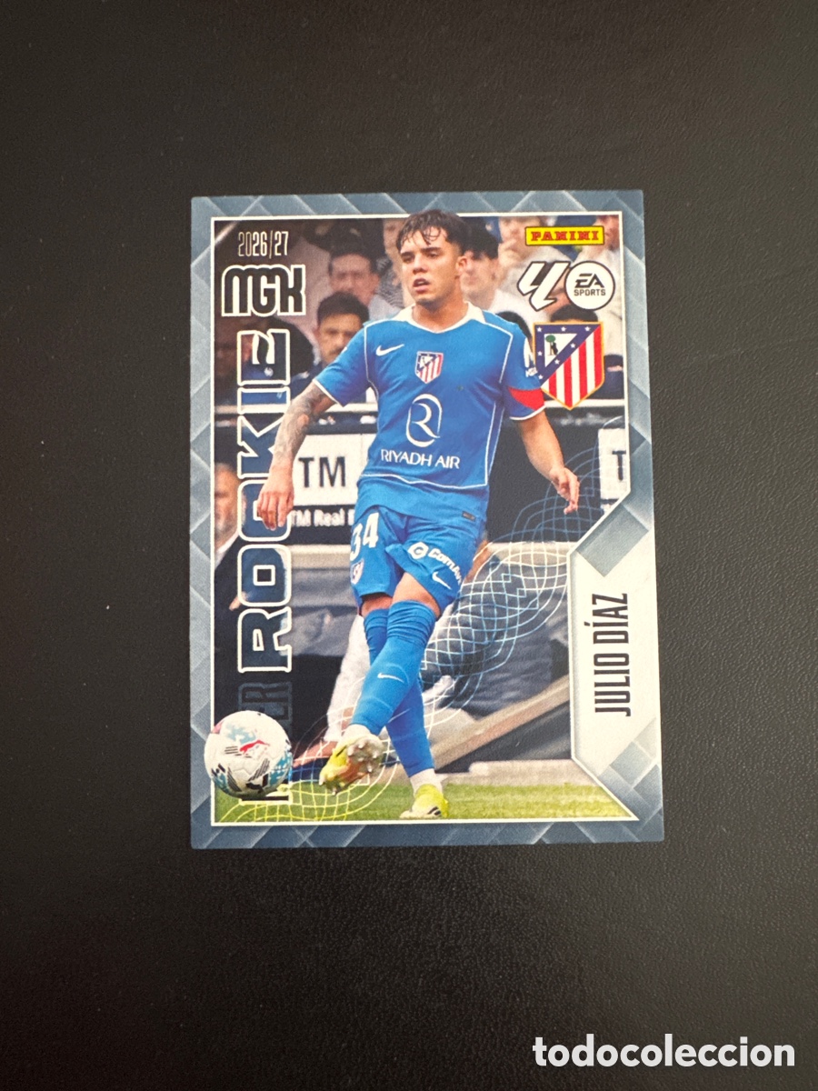 Fu&szlig;ball-Sticker: JULIO D&Iacute;AZ MASTER ROOKIE NUMERO 415 MEGACRACKS 2026 2027