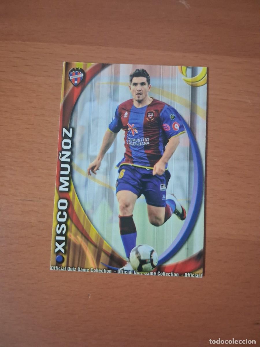 Fu&szlig;ball-Sticker: Mundicromo Official Quiz Game Collection 2010 2011 Levante UD 532 Xisco Mu&ntilde;oz Error 535