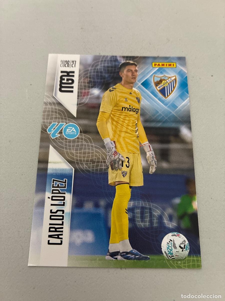 Fu&szlig;ball-Sticker: 237 CARLOS L&Oacute;PEZ M&Aacute;LAGA MEGACRACKS 2026 2027