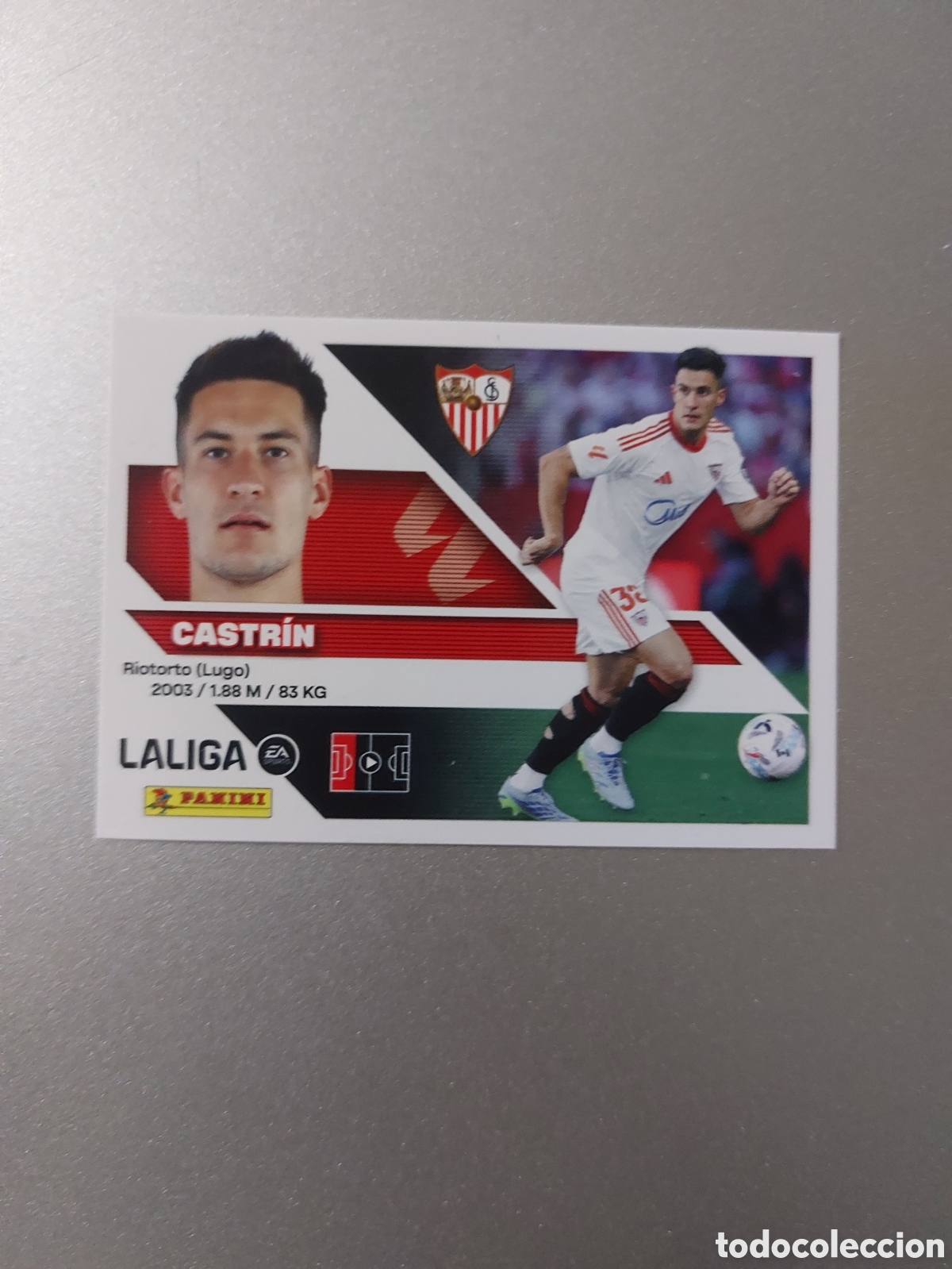 Fu&szlig;ball-Sticker: 9 A 9A CASTRIN SEVILLA PANINI LIGA ESTE 26 27 2026 2027