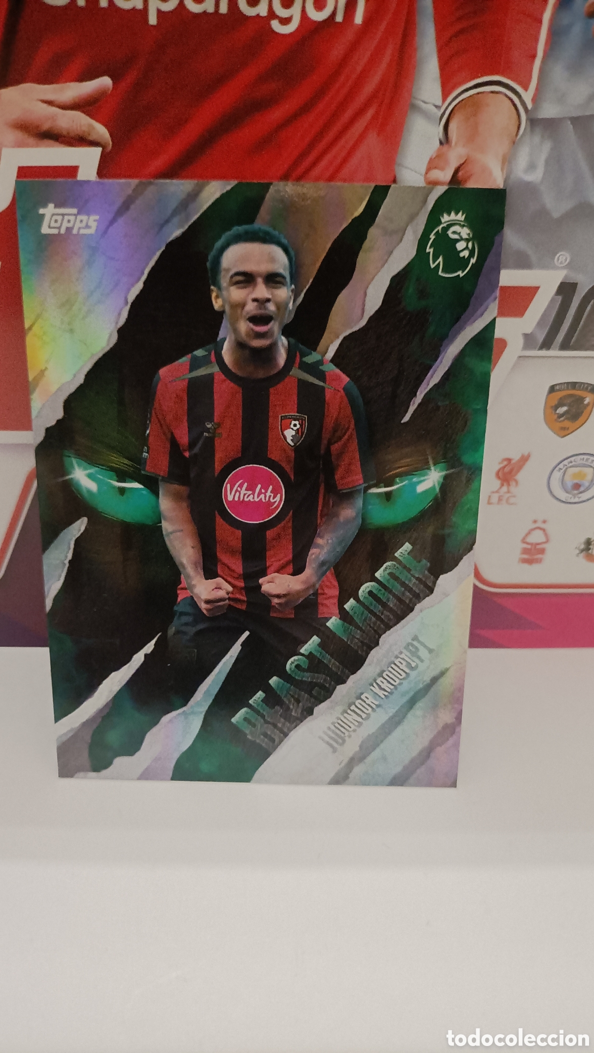 Fu&szlig;ball-Sticker: Junior Kroupi (Bornemouth) Beast Mode Topps Premier League 26/27