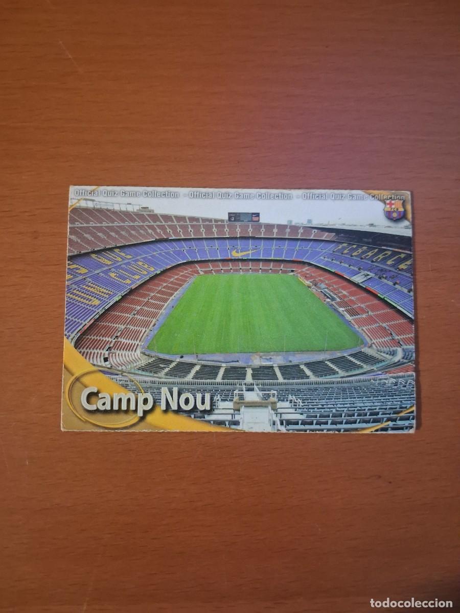 Fu&szlig;ball-Sticker: Mundicromo Official Quiz Game Collection 2010 2011 FC Barcelona 2 Camp Nou Estadio