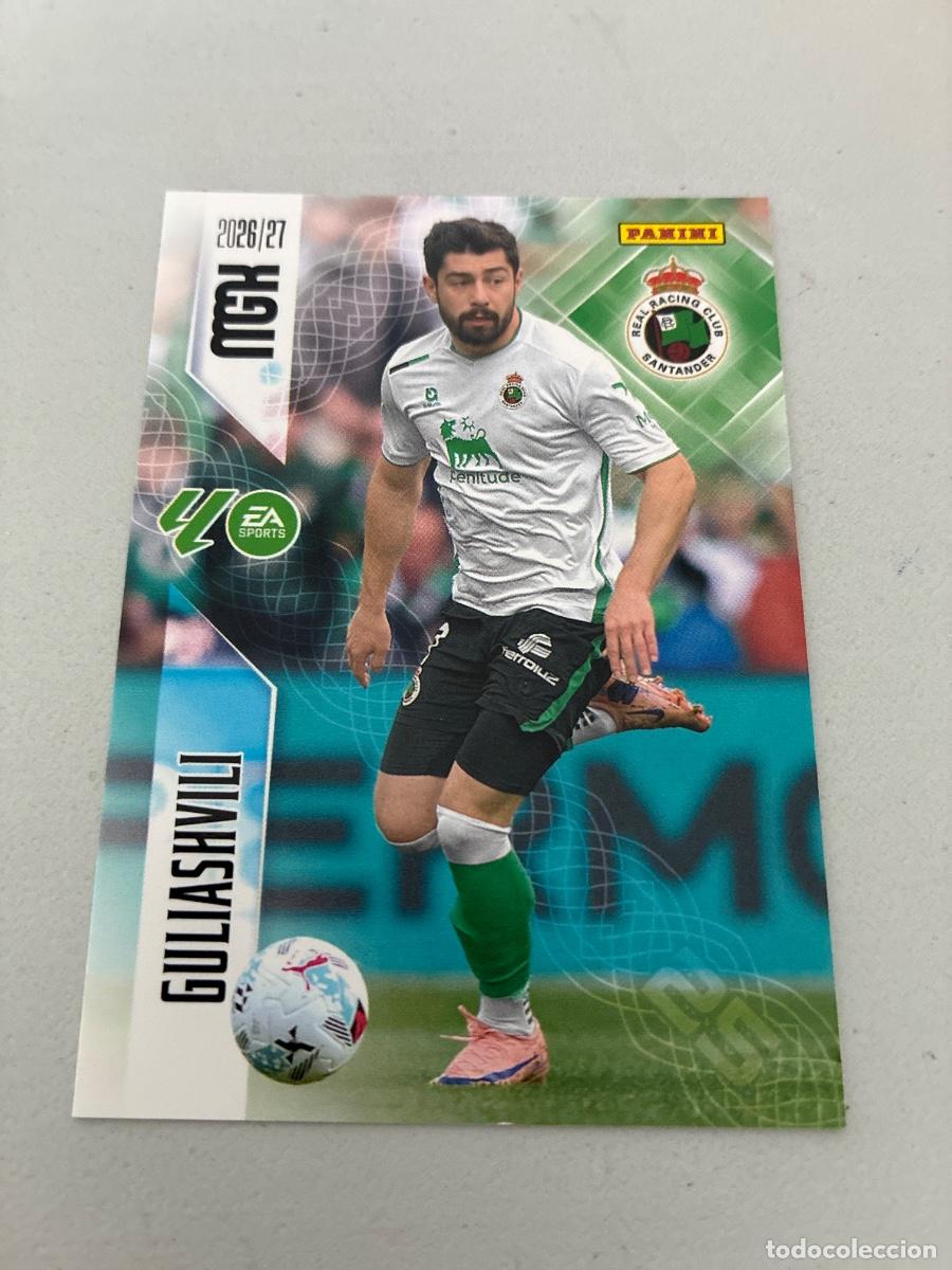 Football Stickers: 286 GULIASHVILI RACING SANTANDER MEGACRACKS 2026 2027