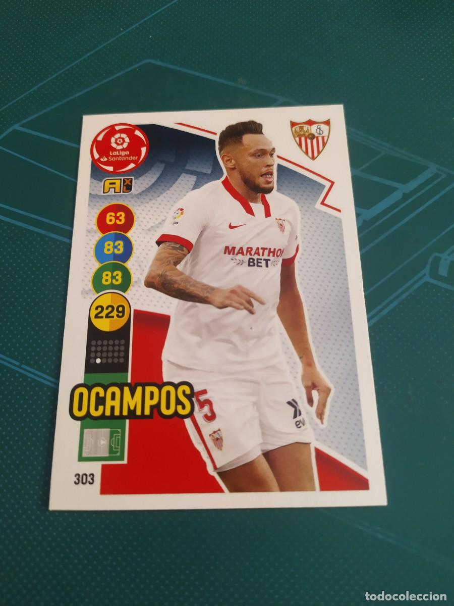 Football Stickers: 1 CROMO FICHA PANINI ADRENALYN 20-21 2020-2021 SEVILLA C.F 303 OCAMPOS