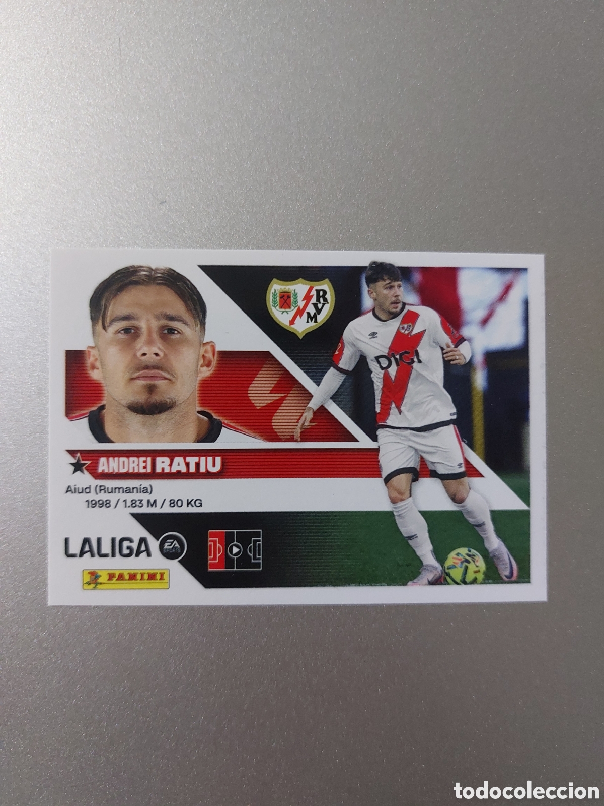 Football Stickers: 5 RATIU RAYO VALLECANO PANINI LIGA ESTE 26 27 2026 2027