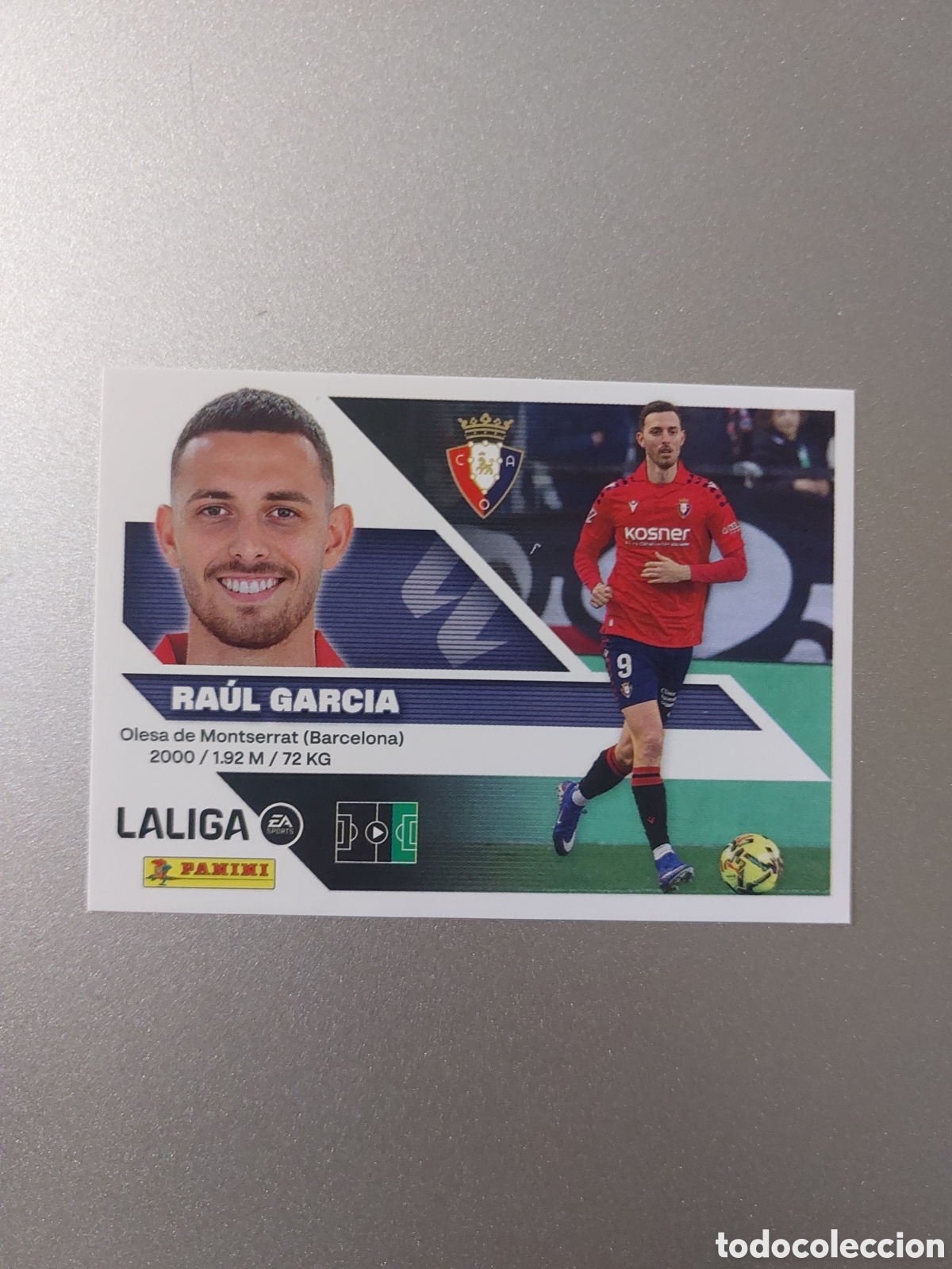 Cromos de Futebol: 18 RAUL GARCIA OSASUNA PANINI LIGA ESTE 26 27 2026 2027