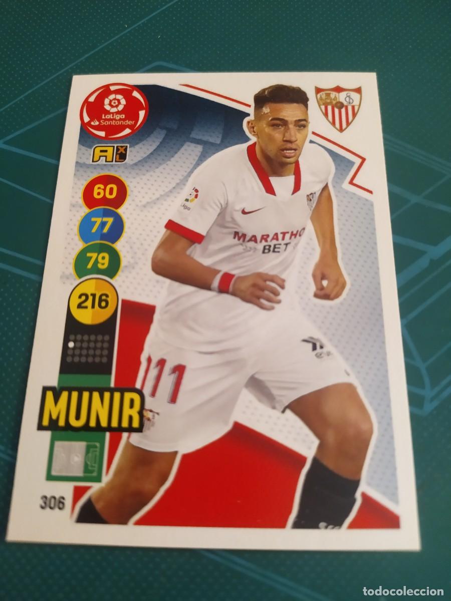 Cromos de Futebol: 1 CROMO FICHA PANINI ADRENALYN 20-21 2020-2021 SEVILLA C.F 306 MUNIR