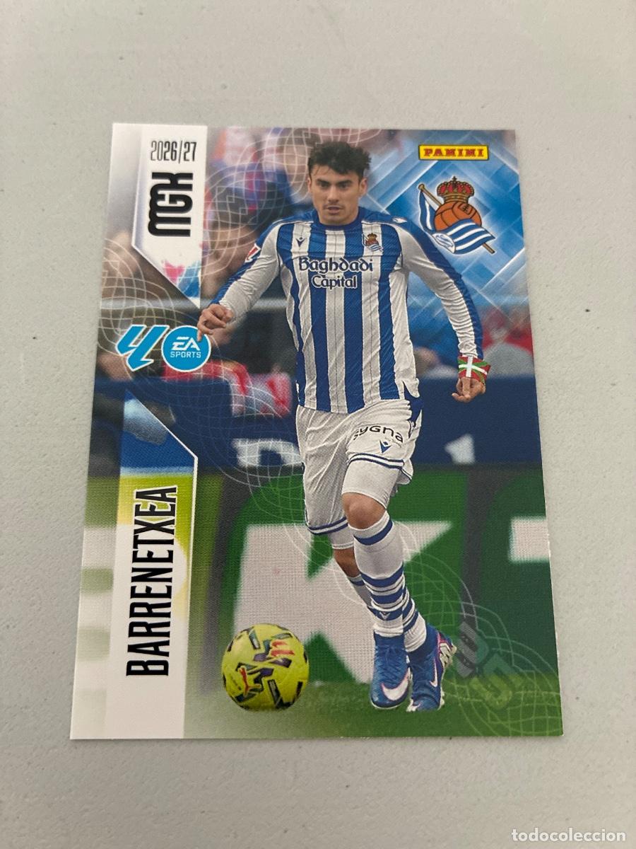 Cromos de Futebol: 321 BARRENETXEA REAL SOCIEDAD MEGACRACKS 2026 2027