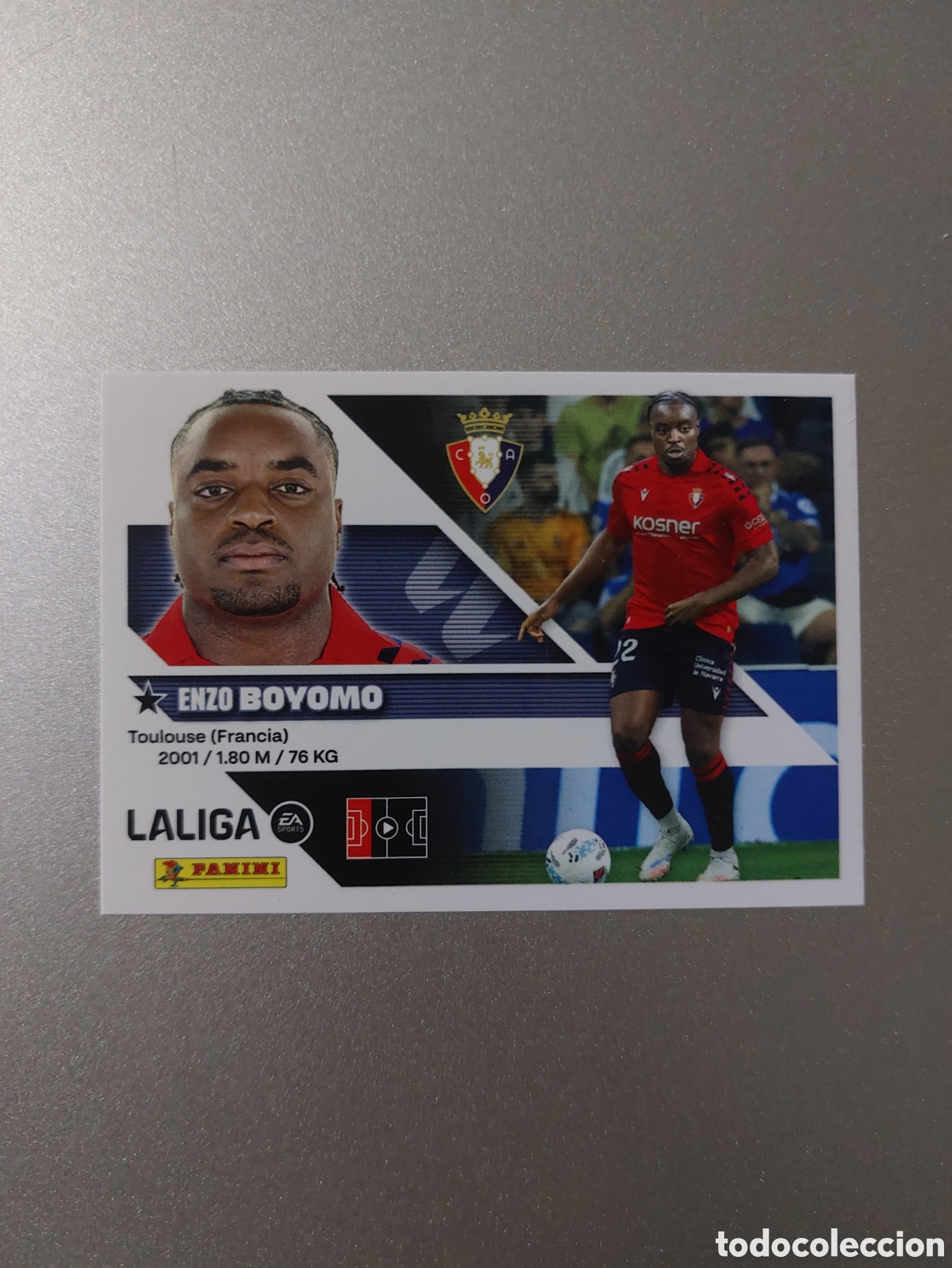 Cromos de Futebol: 6 BOYOMO OSASUNA PANINI LIGA ESTE 26 27 2026 2027