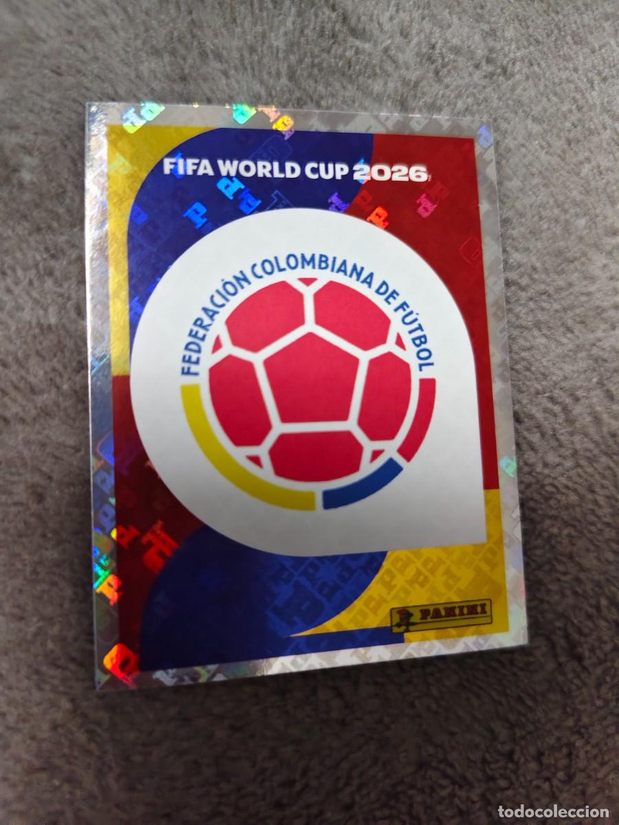 Cromos de Futebol: COL 1 COL1 MUNDIAL 2026 PANINI LOGO ESCUDO COLOMBIA 26 WORLD CUP STICKER PANINI FIFA AAZ