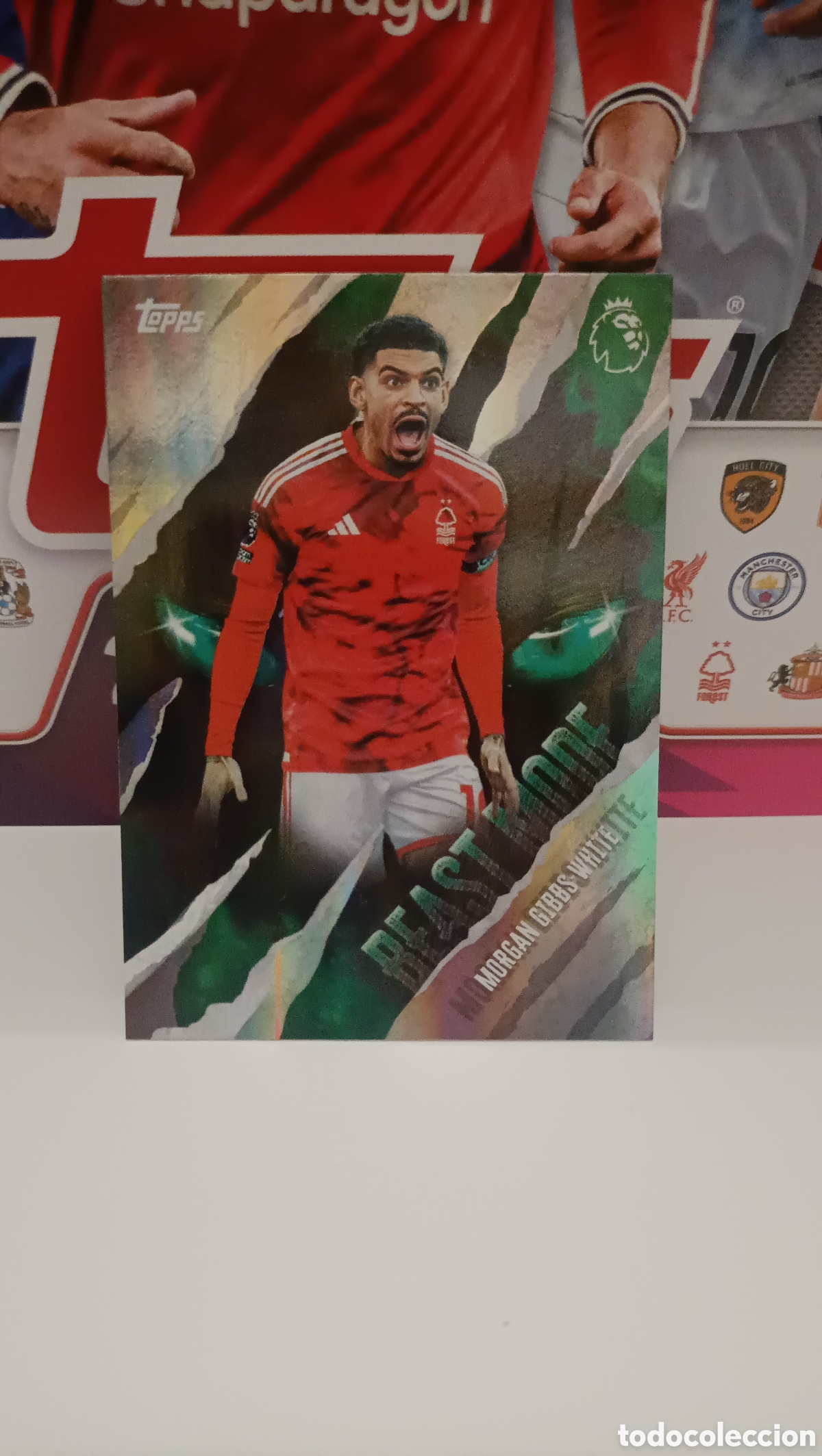 Cromos de Futebol: Gibbs-White ( Nottihgham Forest) Beast Mode Topps Premier League 26/27