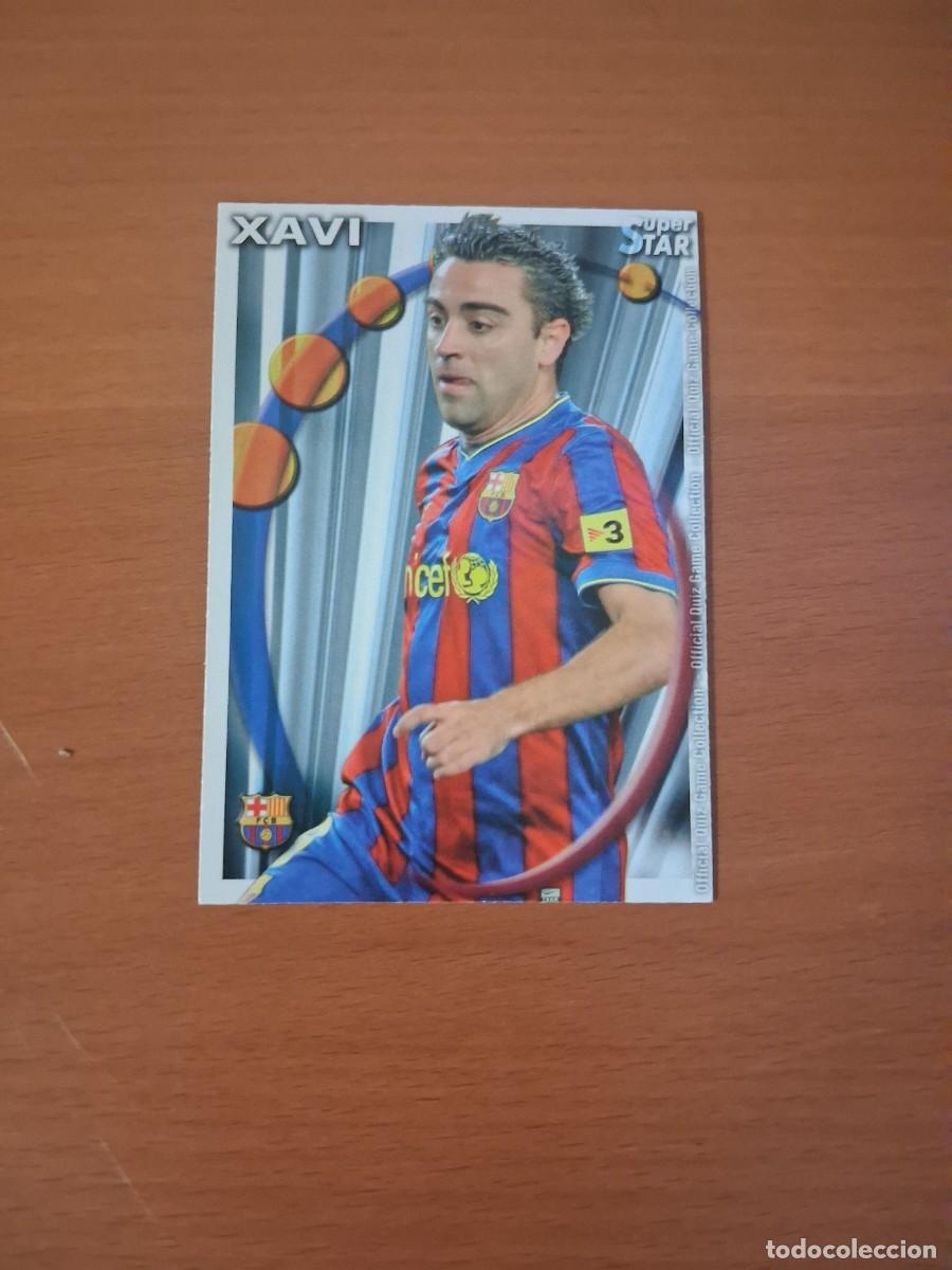 Fu&szlig;ball-Sticker: Mundicromo Official Quiz Game Collection 2010 2011 FC Barcelona 23 Xavi Superstar